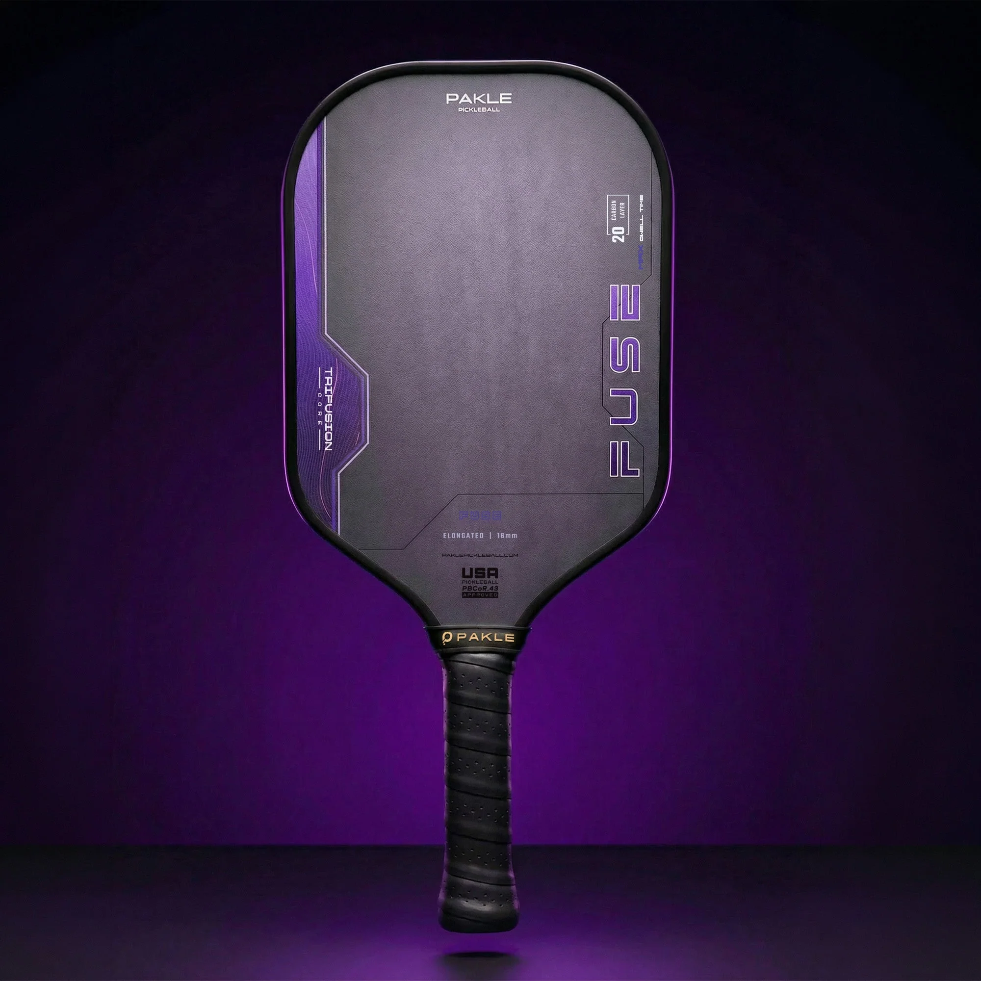 Pakle FUSE - New Gen4.5 Pickleball Paddle (ELONGATED) - Image 3