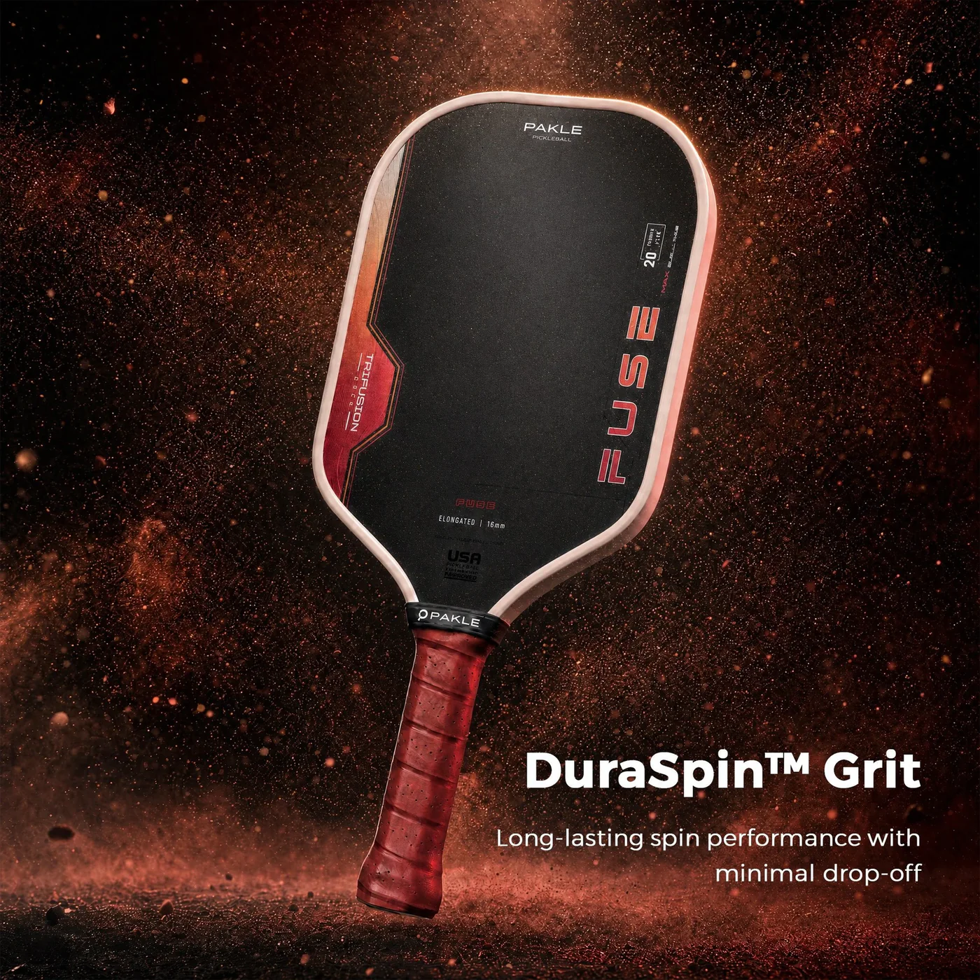 Pakle FUSE - New Gen4.5 Pickleball Paddle (ELONGATED)